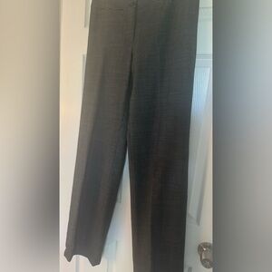Armani Black Checkered Pants wide leg New no tag size 6